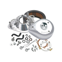 TEARDROP AIR CLEANER KIT CHROME